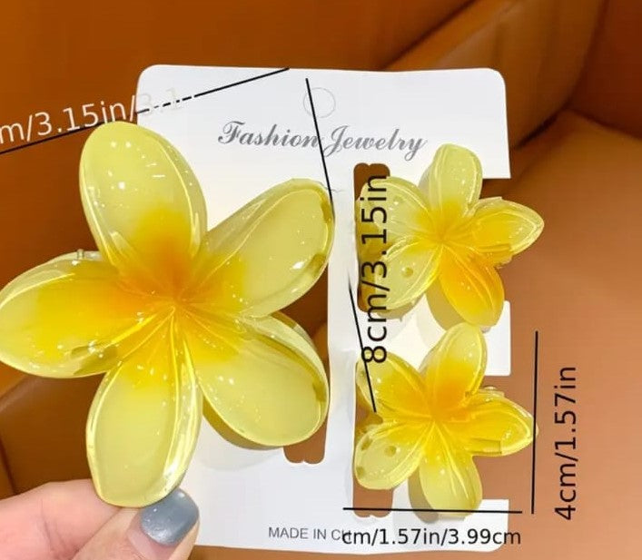Floral Hair Clip Set
