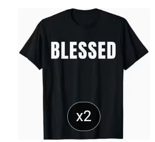 Bless Short Sleeve T-shirt