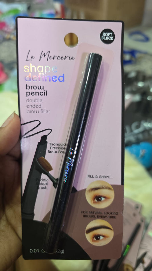 La Mercerie Shape Defined Brow Pencil Soft Black