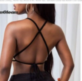 Backless blouse