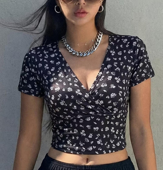 Floral Crop Top