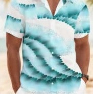 Men's Short Sleeve button up Shirt