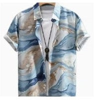 Men's Short Sleeve button up Shirt