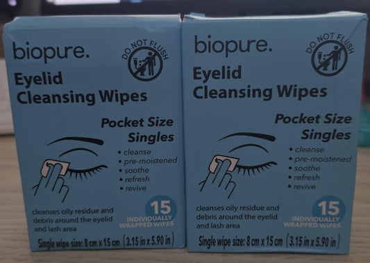 Biopure Eyelid Cleansing Wipes