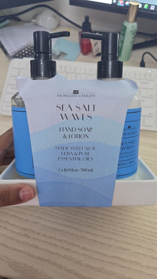 Morgan Childs Sea Salt Waves Hand Soap & Lotion