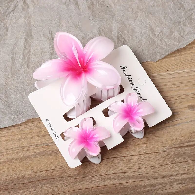 Floral Hair Clip Set