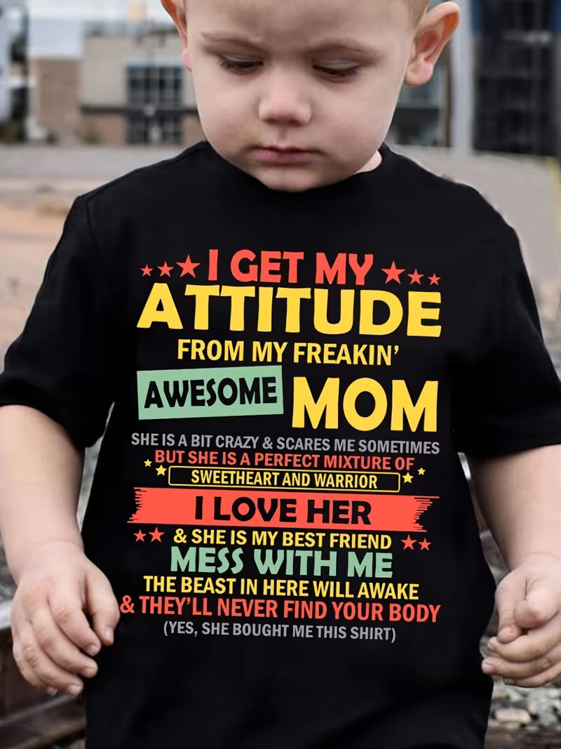 Kids attitude Tshirt