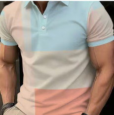 Men's colorblock polo Shirt