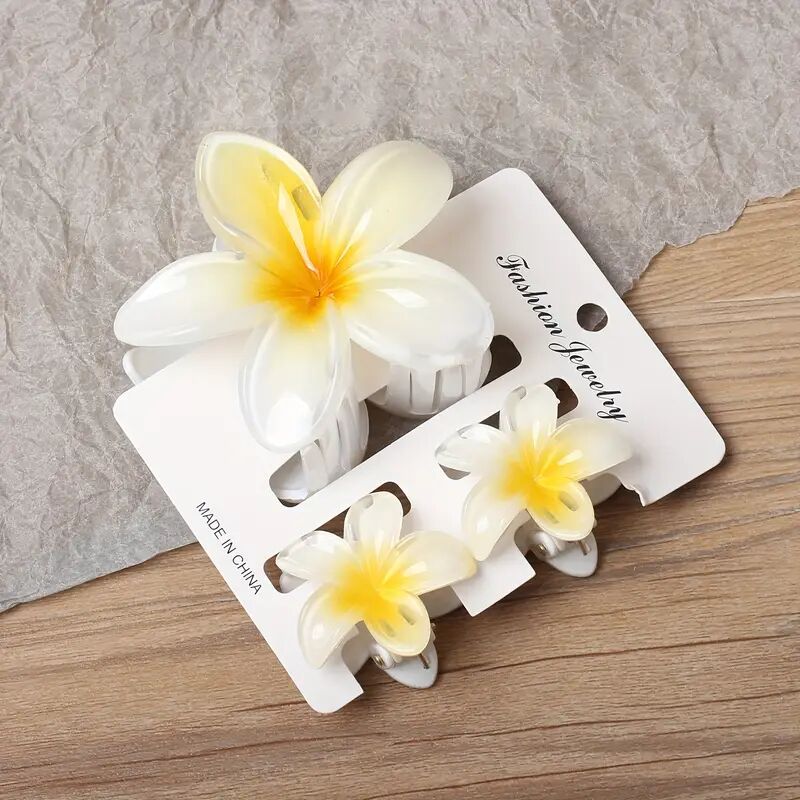 Floral Hair Clip Set