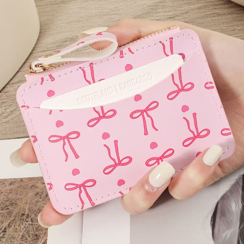 Minimalist Bow Wallets