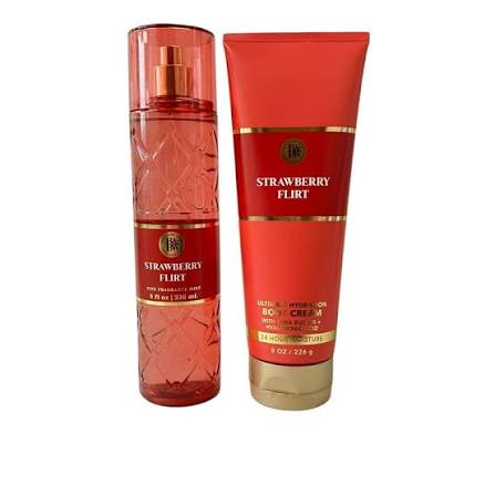 B&BW Strawberry Flirt Set