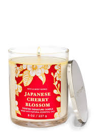 B&BW Japanese Cherry Blossom Single Wick Candle