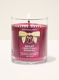B&BW Bright Christmas Morning Single Wick Candle