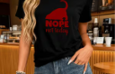 Y2K Style Women'S Fashion Casual Short Sleeve T-Shirt Not Today