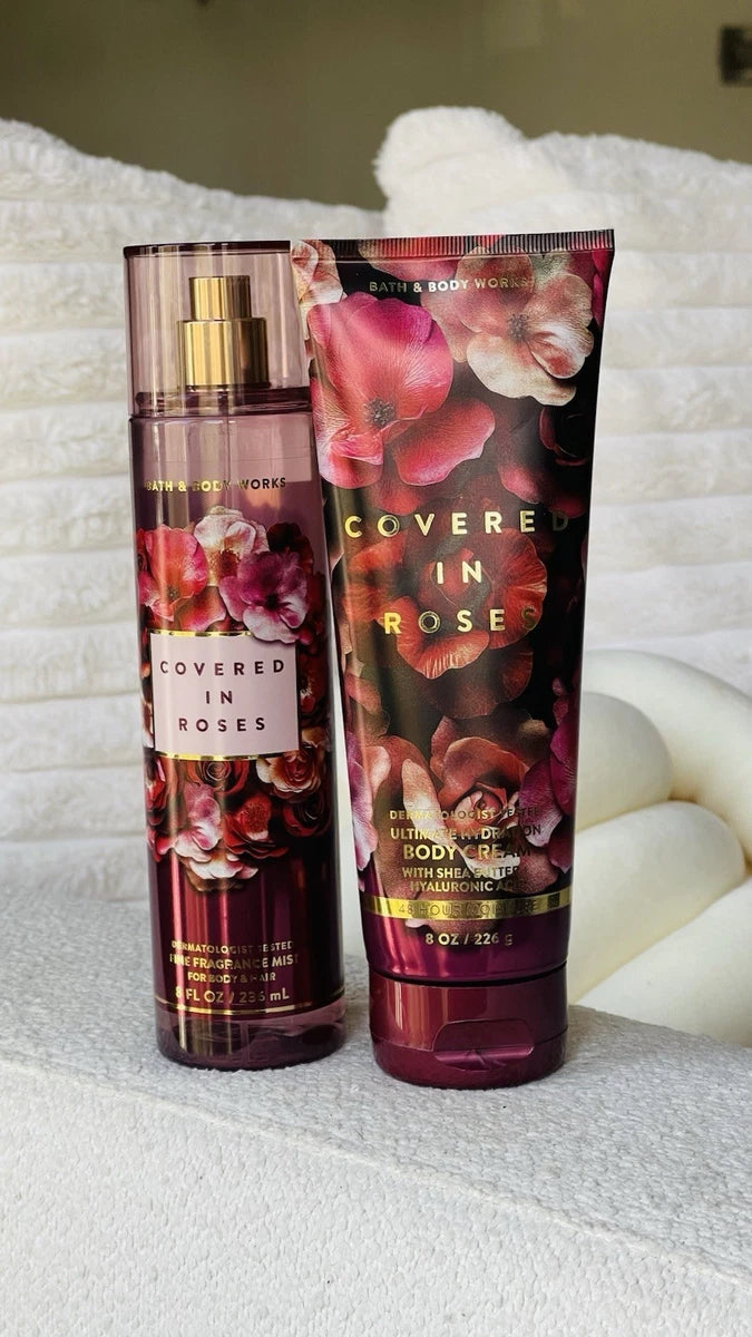 B&BW Covered in roses Set